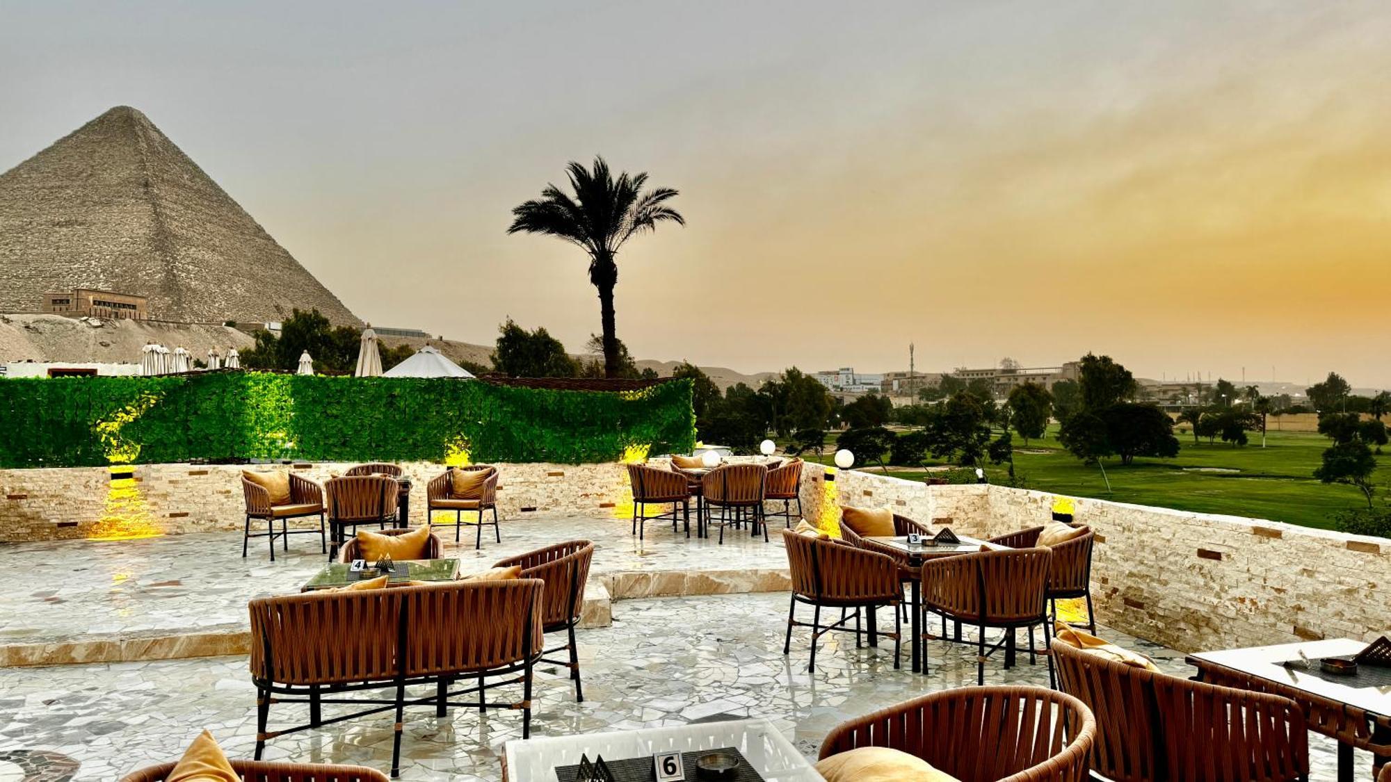 Golf Pyramids View Hotel Kafrat al Jabal Ngoại thất bức ảnh